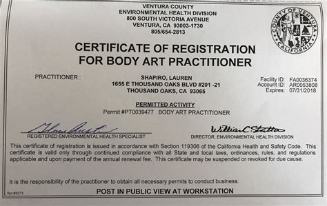 sled tattoo licence|Apply for a tattoo master licence .